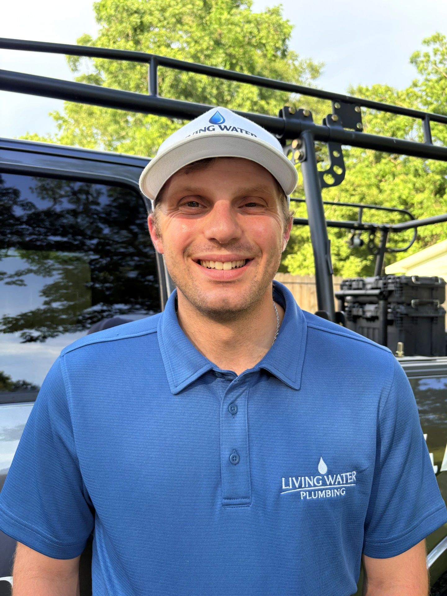 Logan Omtvedt, founder of Living Water Plumbing
